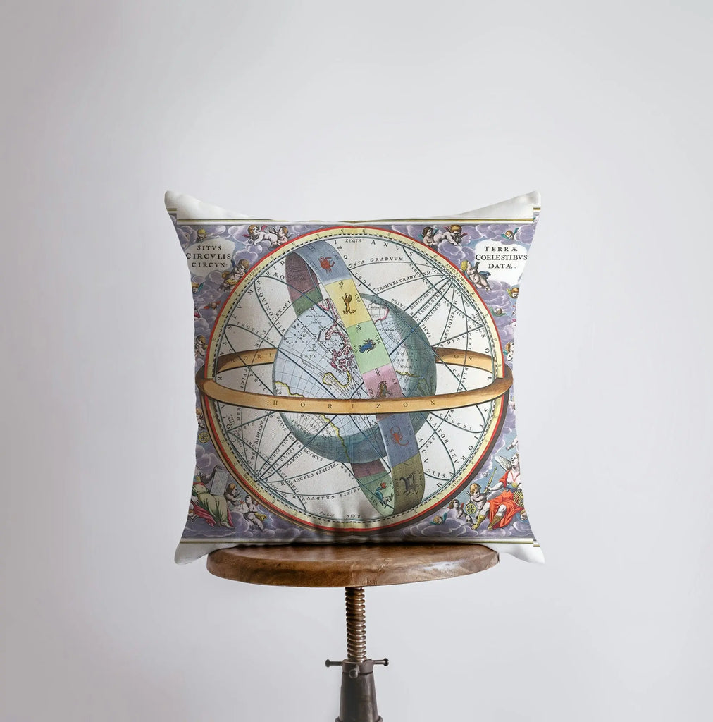 Astrology Map | Constellation | Throw Pillow | Planets Decor  | Map of the Stars | Home Decor | Room Decor  | Astrology Sign UniikPillows