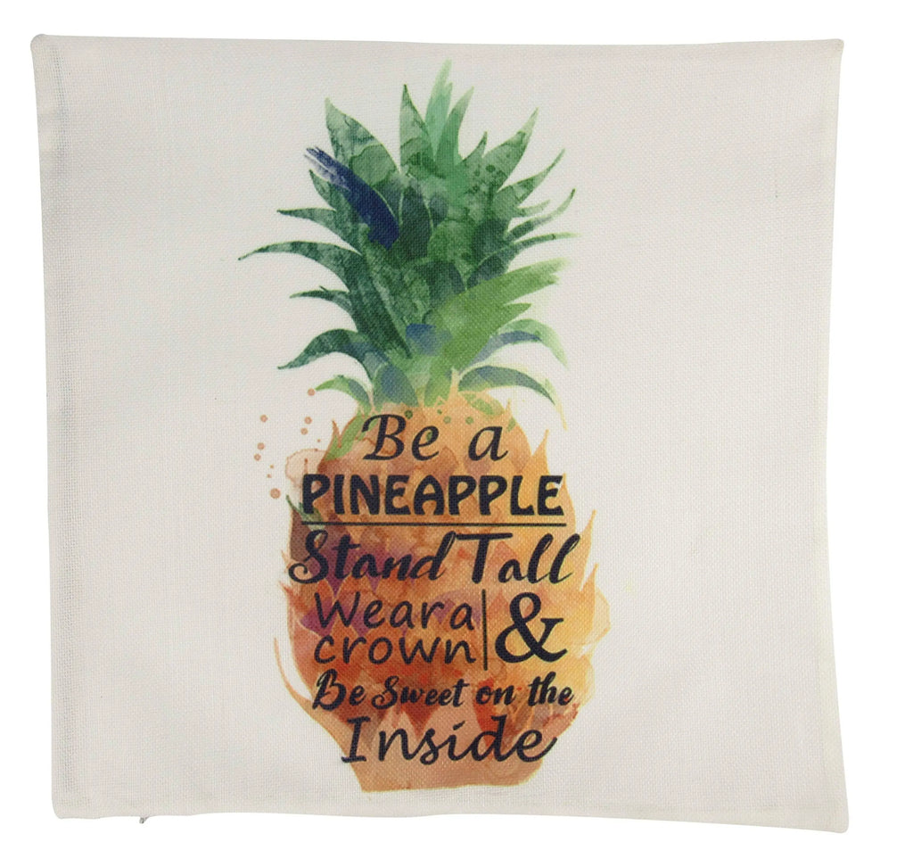 Be a Pineapple | Pillow Cover | Pineapple Gifts | Pineapple | Pineapple Decor | Pineapple Plant | Accent Pillow Covers | Throw Pillow Covers UniikPillows