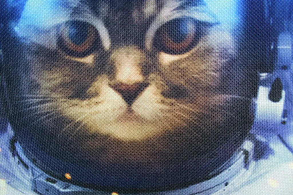 Cat | Space Cat | Outer Space Cat | Pillow Cover | Astronaut Helemt | Throw Pillow | Home Decor | Outer Space | Gifts For Cat Lovers UniikPillows