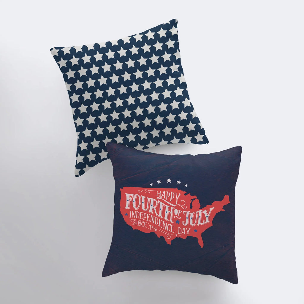 Fourth of July | Pillow Cover | Memorial Gift | Thank You Gift | Home Decor | Freedom Pillow | Farmhouse Decor | Throw Pillows | Room Decor UniikPillows