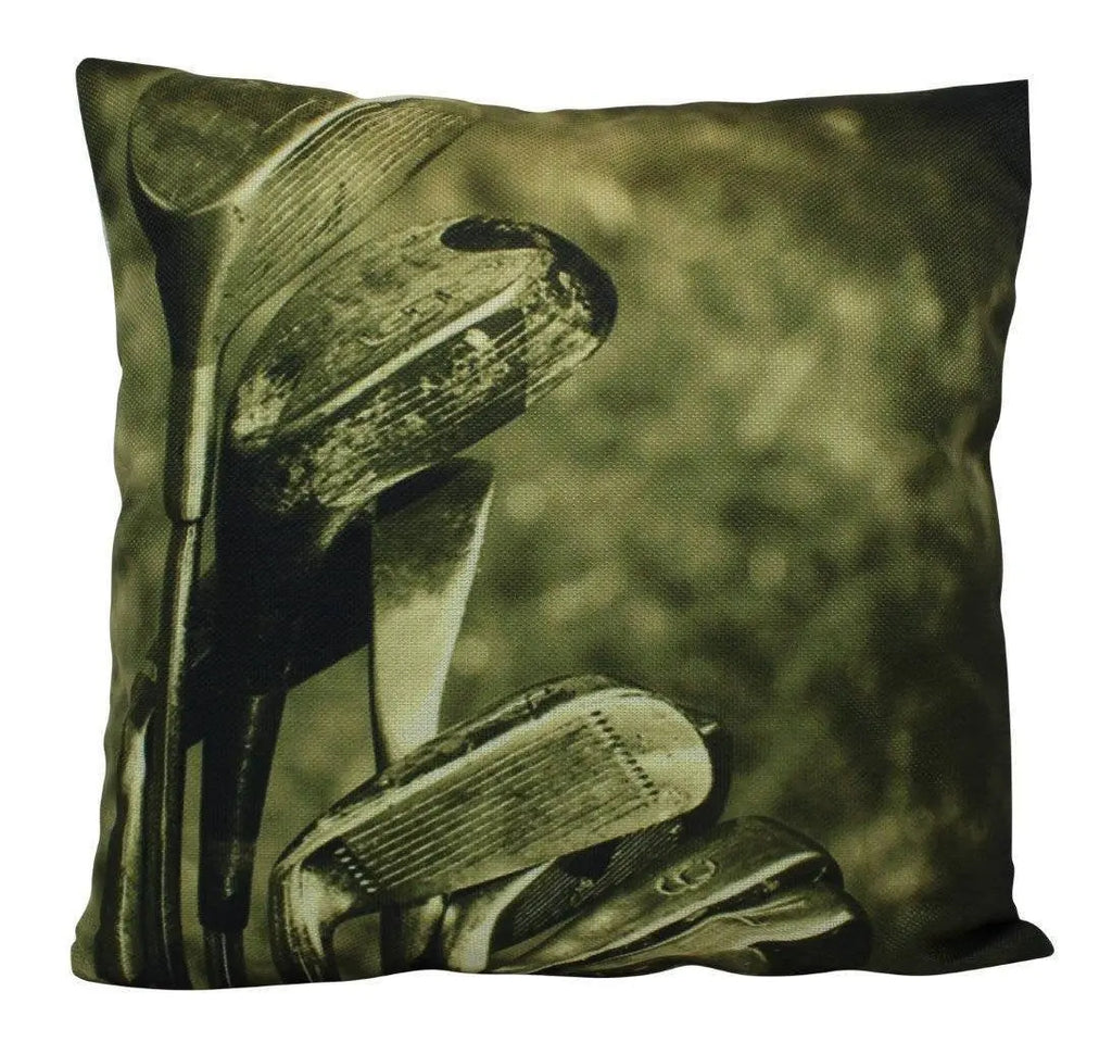 Golf Clubs | Golf | Green | Golf gift For Men | Golf Gifts | Personalized Golf Gift | Golf Gifts for Dad | Golf Art | Golf Gift | Room Decor UniikPillows