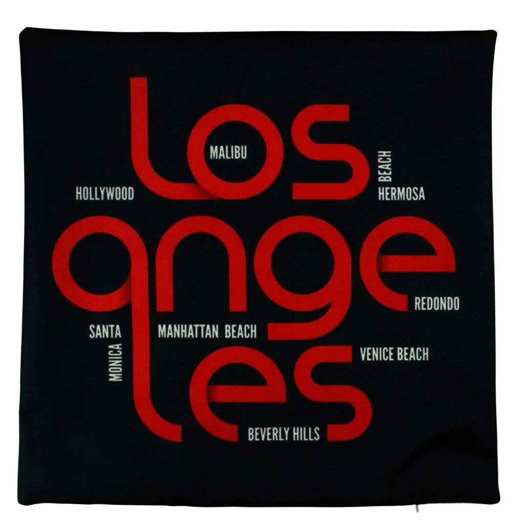 Los Angeles | Pillow Cover | Southern California | California Gifts | Home Decor | Throw Pillows | Room Decor | Decorative Pillows UniikPillows