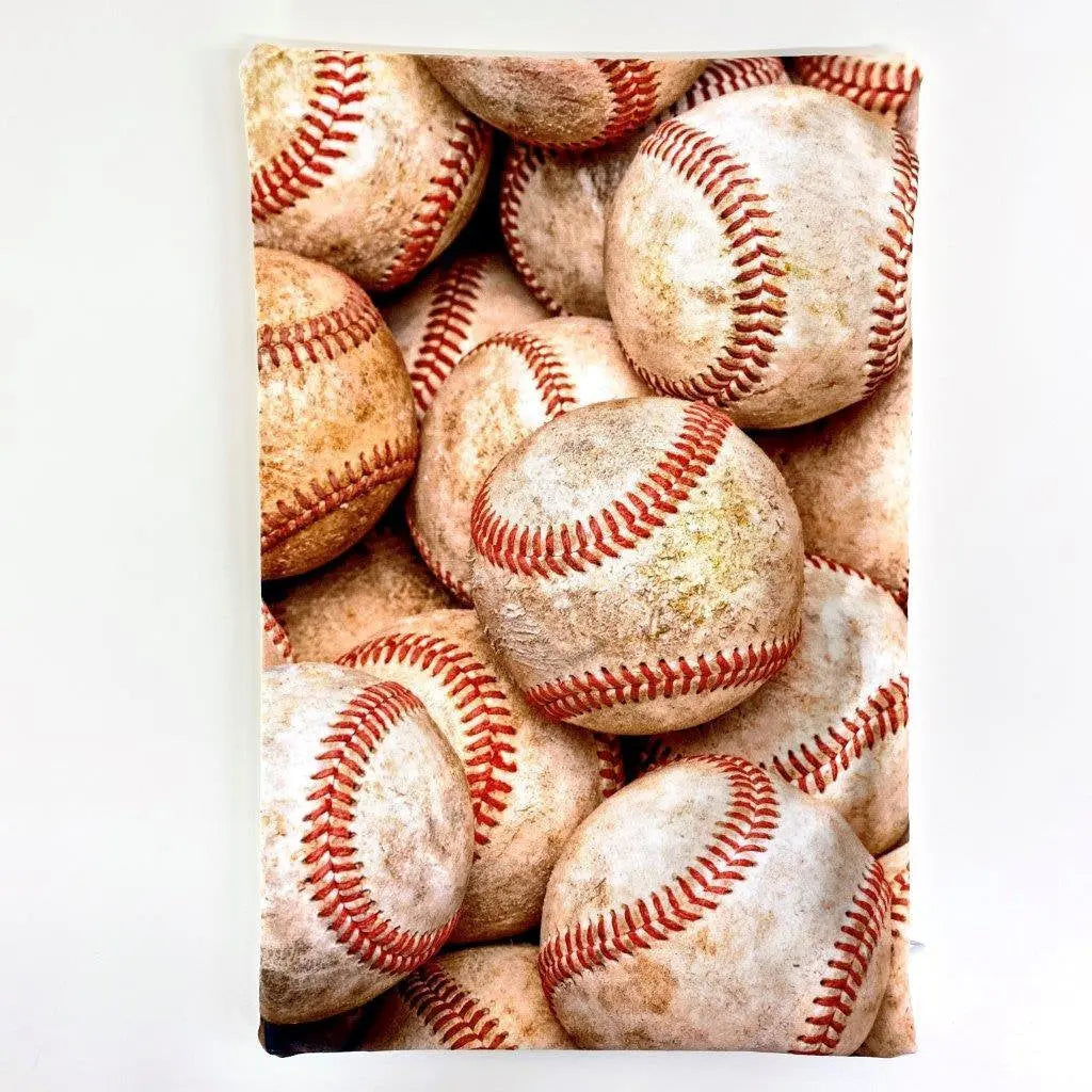 Old Baseballs | 12x18 | Custom Baseballs | Sports | Sports Fabric | Sports Fans | Baseball Gifts | Baseball Gifts for Boys | Teen Room Decor UniikPillows