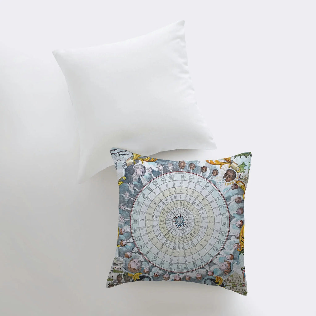 The Circle | Constellation | Throw Pillow | Planets Décor | Map of the Stars | Home Décor | Room Décor | Astrology Sign UniikPillows
