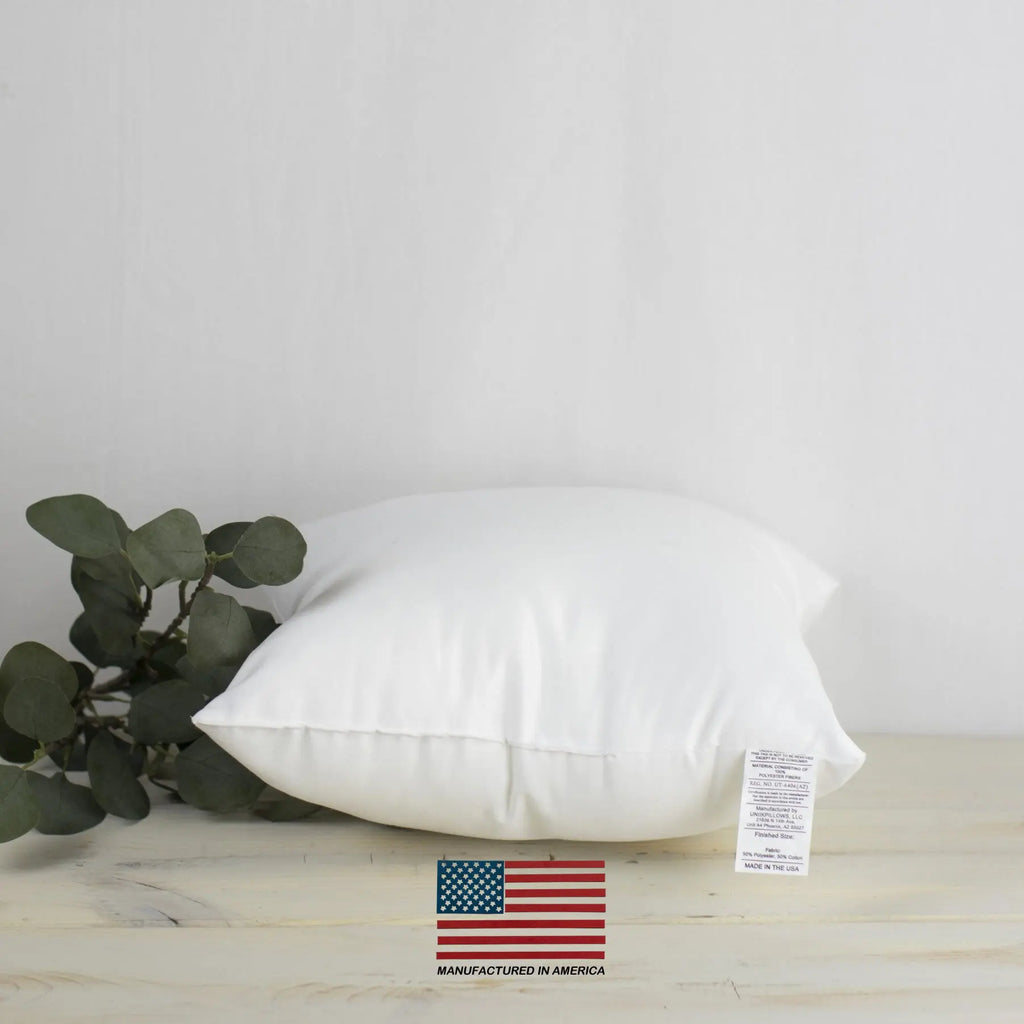 12x12 | Indoor Outdoor Hypoallergenic Polyester Pillow Insert | Quality Insert | Pillow Inners | Throw Pillow Insert | Square Pillow Inserts UniikPillows