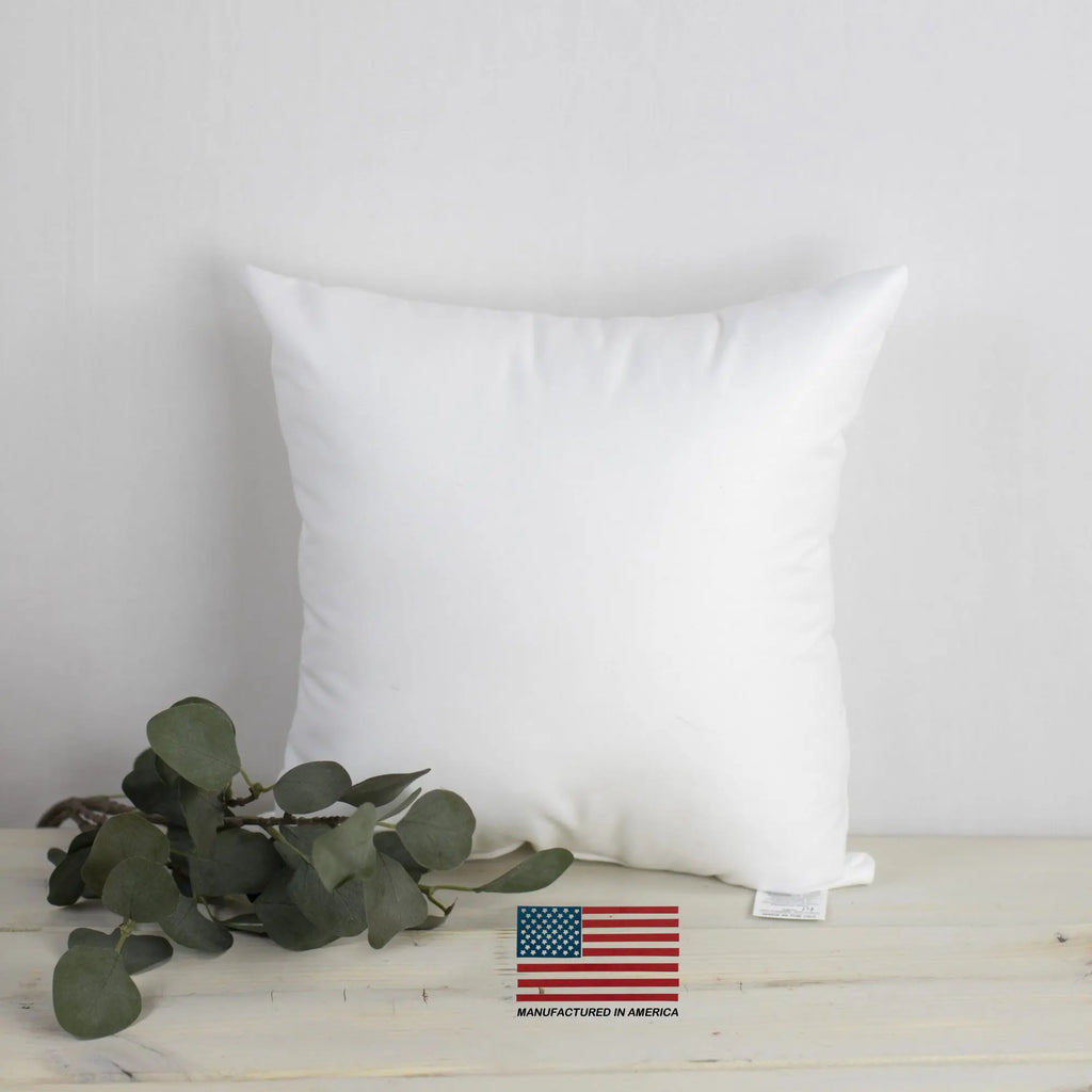 14x14 | Indoor Outdoor Hypoallergenic Polyester Pillow Insert | Quality Insert | Pillow Inners | Throw Pillow Insert | Square Pillow Inserts UniikPillows
