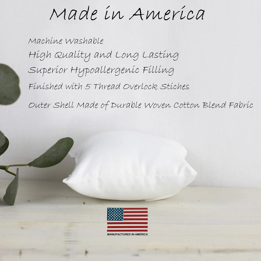 8x8 | Indoor Outdoor Hypoallergenic Polyester Pillow Insert | Quality Insert | Pillow Inners | Throw Pillow Insert | Square Pillow Inserts UniikPillows