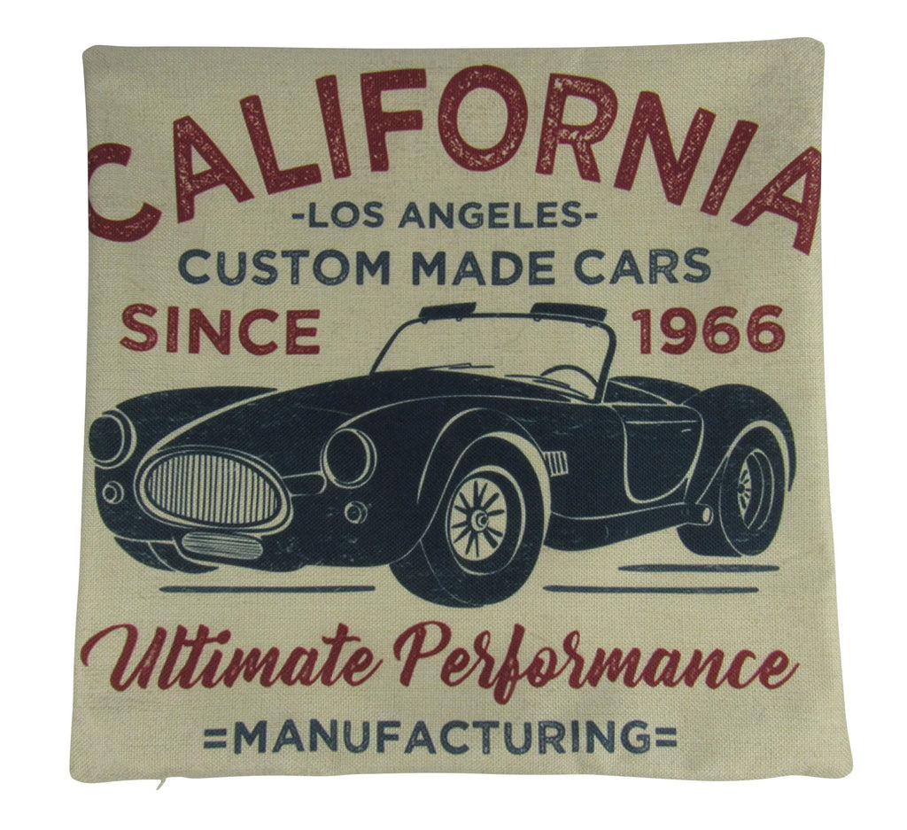 California Custom Cars | Pillow Cover |  Throw Pillow | Dad Gift | Classic Car | Shelby Cobra | Gift Ideas | Pillow | Hot Rod | Room Décor UniikPillows