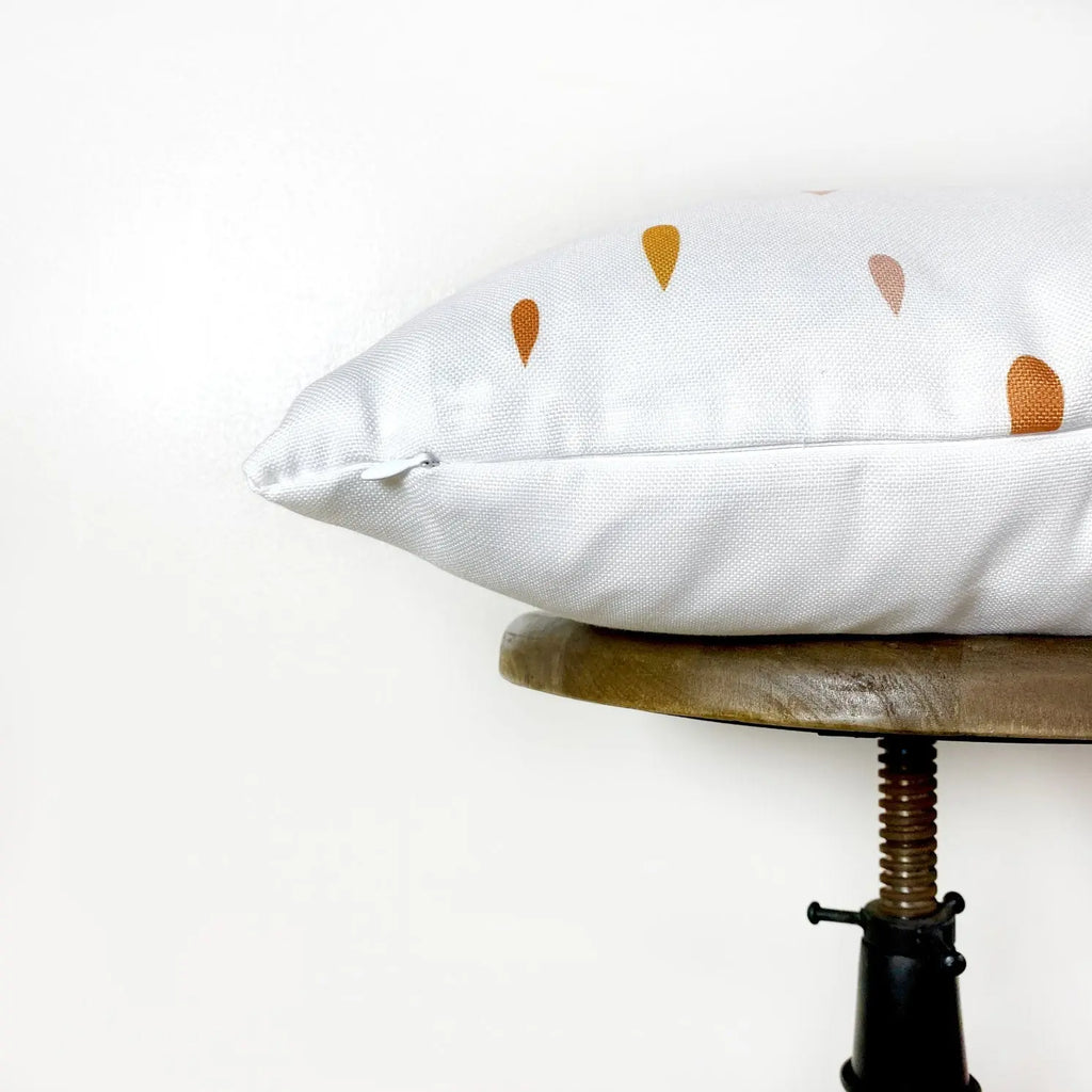 Raindrop Pattern | Throw Pillow Cover 18 x 12 | Baby Nursery Decor | Baby Shower Decorations | Nursery Pillow | Gift Ideas UniikPillows
