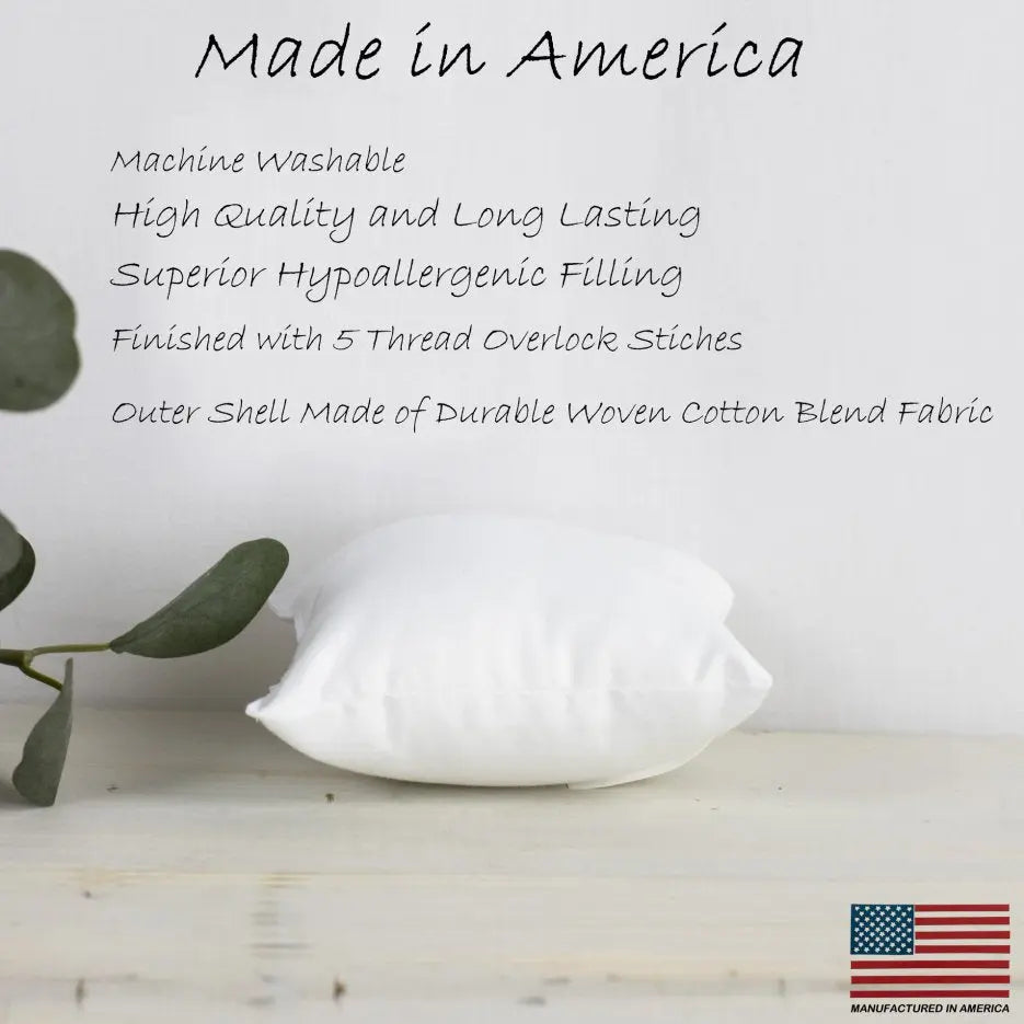 15x15 | Square Angel Hair Insert | Indoor Outdoor Down Alternative Hypoallergenic Pillow Insert | Quality Insert | Premium Insert UniikPillows