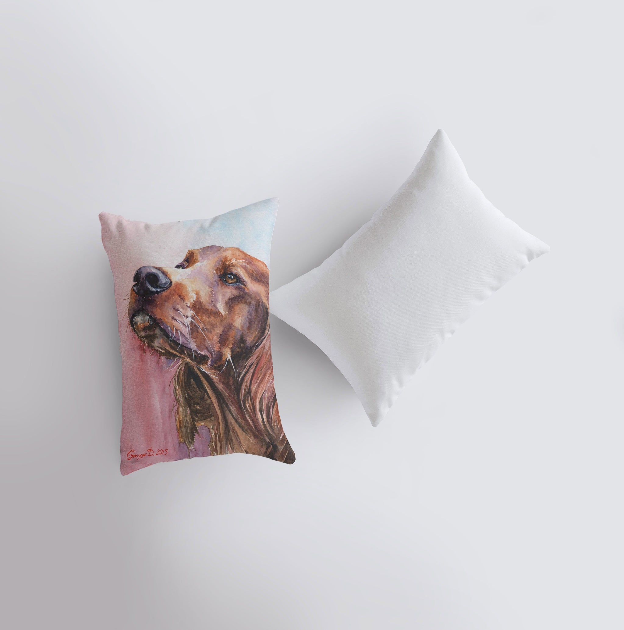 Irish Setter Dog Pillow, outlet Pet Pillow, Dog Decor, Dog Lover Gift, Cushion Cover