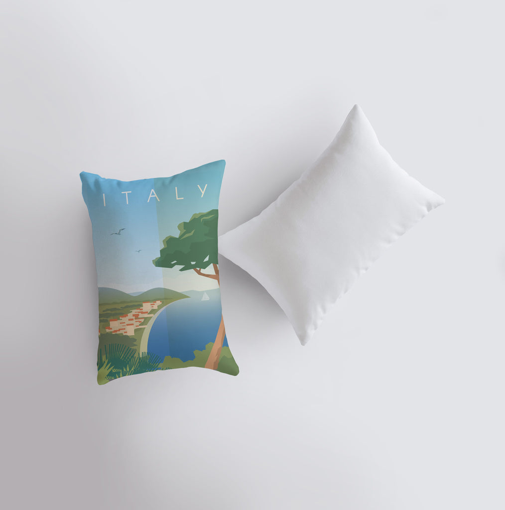 a pillow with a picture of a tree on it