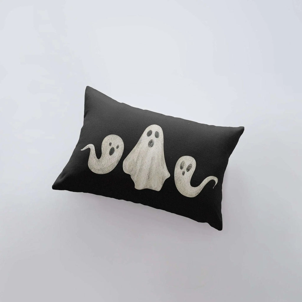 3 Ghost Pillow Cover | 18x12 | Modern Farmhouse | Primitive Decor | Home Decor | Lumbar Pillow | Sofa Pillows | Gift For Her UniikPillows