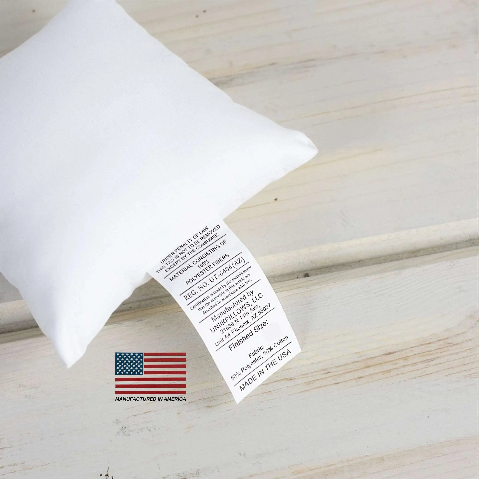 Pillow Insert: Polyester, Indoor / Outdoor