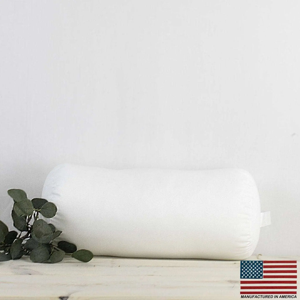 5x10 | Bolster Pillows Insert | Indoor Outdoor Down Alternative Hypoallergenic Polyester Pillow Insert | Quality Insert | Pillow Form UniikPillows