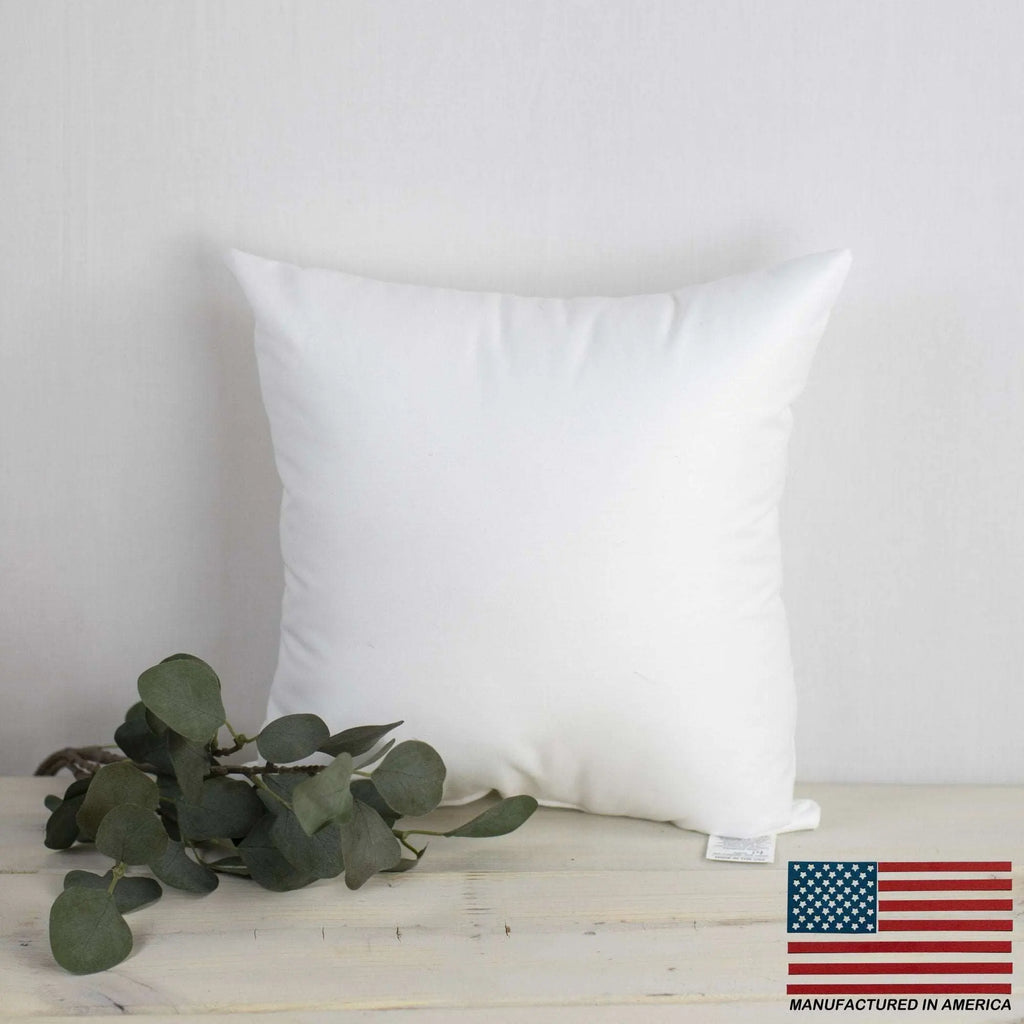 5x5 | Square Angel Hair Insert | Indoor Outdoor Down Alternative Hypoallergenic Pillow Insert | Quality Insert | Premium Insert UniikPillows