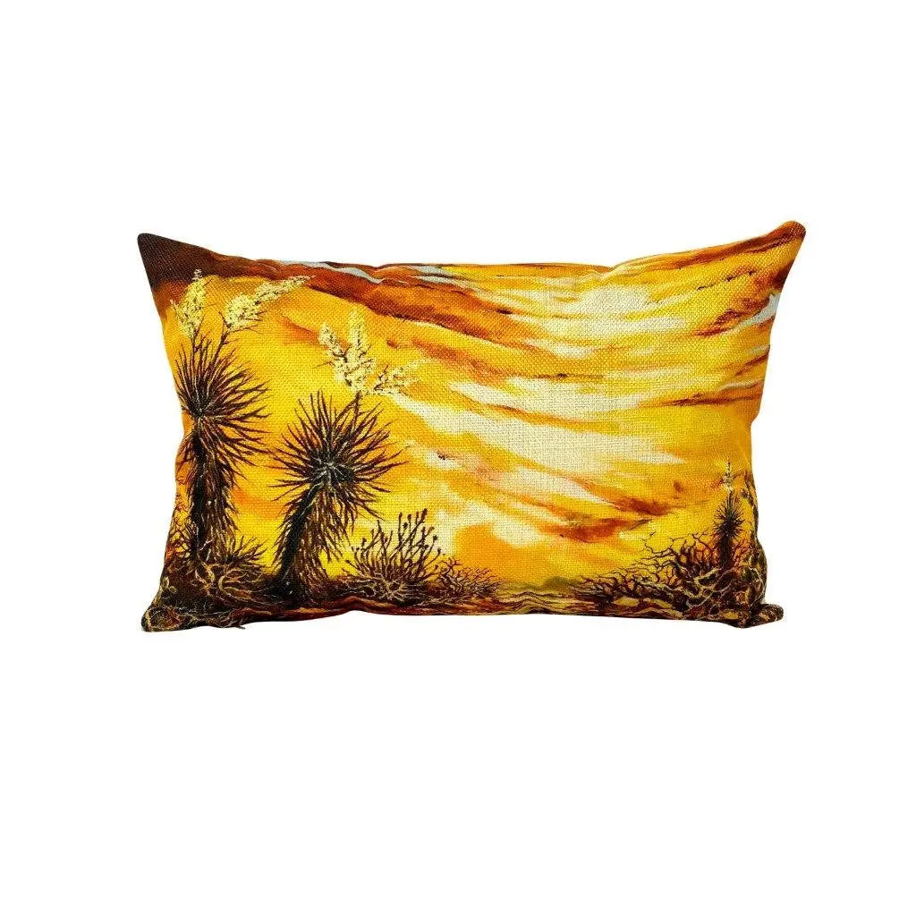 Arizona Aloe Plants | Adventure Time | Pillow Cover | Wander lust | Throw Pillow | Travel Gifts | Gift for Friend | Gifts for Women UniikPillows