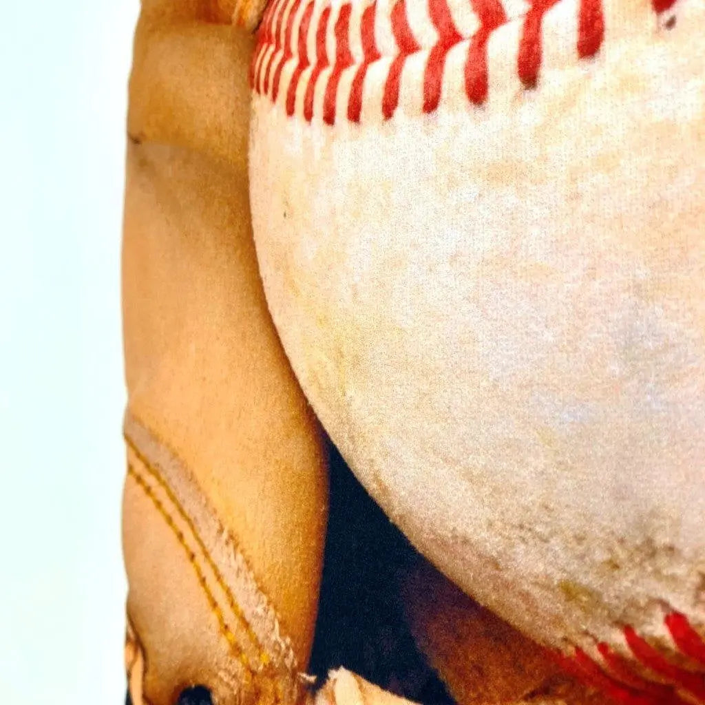 Baseball Bat | Baseball Glove | Baseballs | Old Baseballs | Sports | Sports Fabric | Sports Fans | Baseball Gifts | Teen Room Decor | Glove UniikPillows