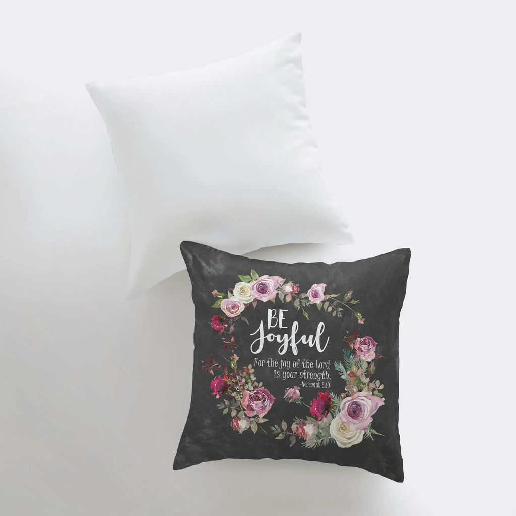Be Joyful | Pillow Cover | Choose Joy | Stay Humble | Serve the Lord | Throw Pillow | Love Scripture | Room Decor | Scripture Gifts UniikPillows