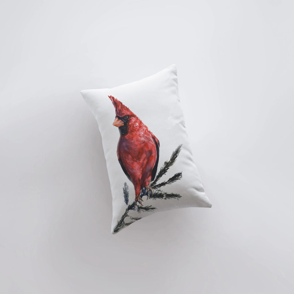 Bird | Cardinal | Red Cardinal | Pillow Cover | Throw Pillow | 12x18 |  Bird Lover | Cardinal Gifts | Gifts for her | Decor | Accent Pillow UniikPillows