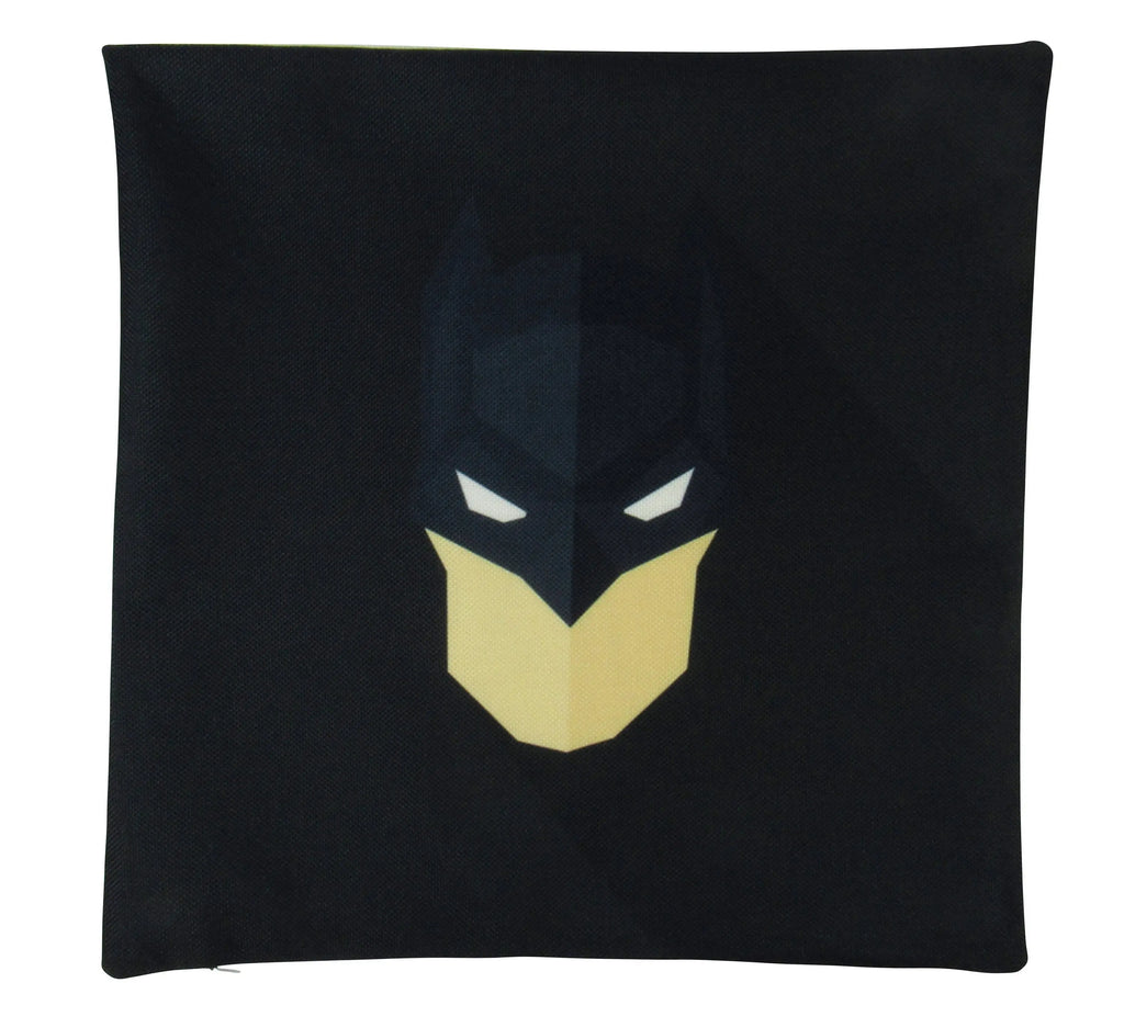 Black | Mask | Superhero | Vector Art | Fun Gifts | Pillow Cover | Home Decor | Throw Pillows | Happy Birthday | Kids Room Decor | Kids Room UniikPillows