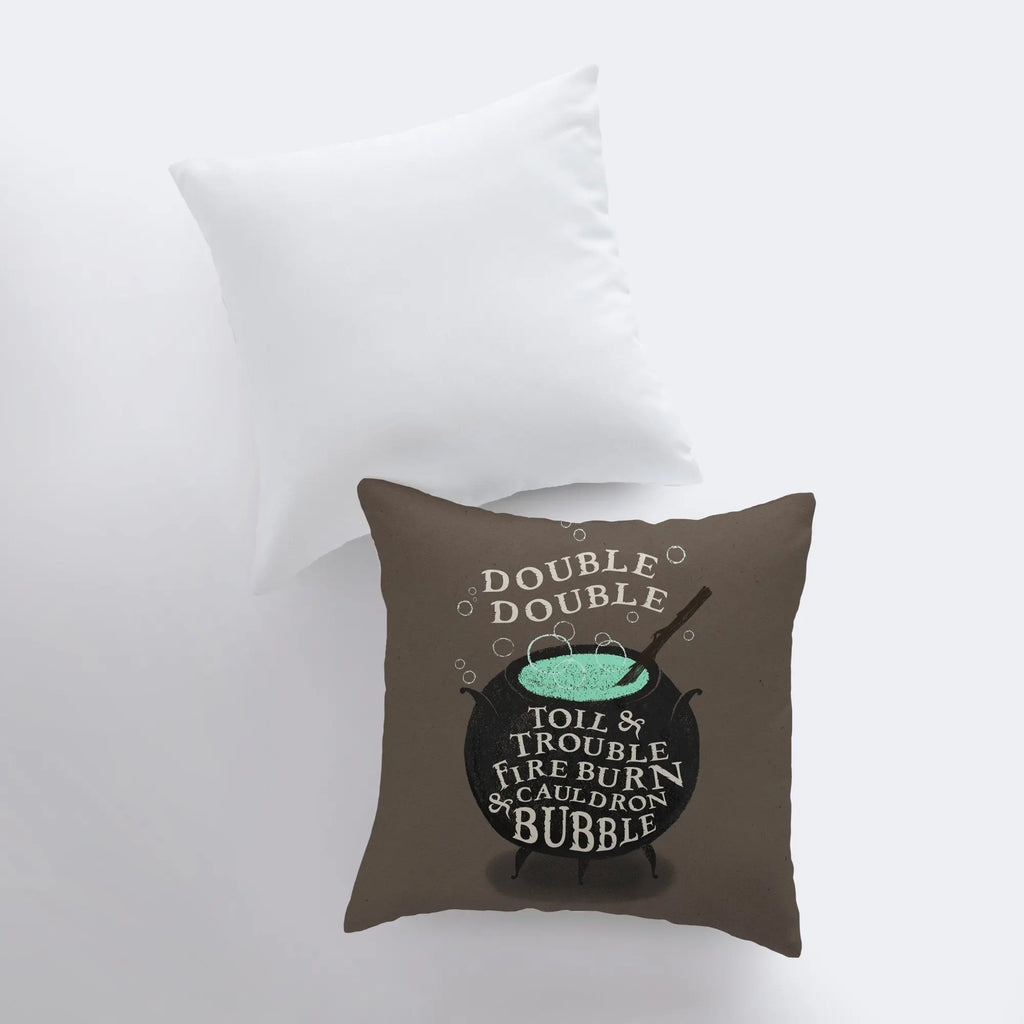 Black Cauldron Boiling Pillow Cover | Fall Décor | Halloween Pillows | Halloween Décor | Fall Throw Pillows | Cute Throw Pillows UniikPillows