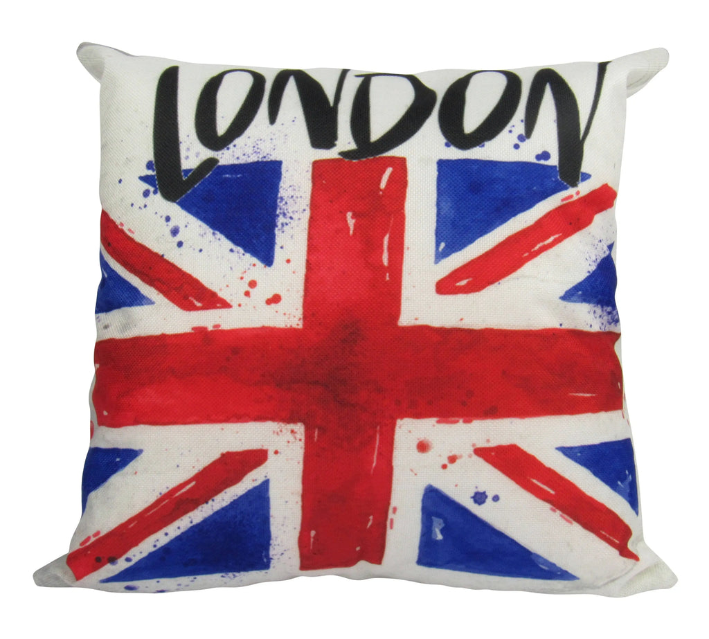British Flag | London England | Pillow Cover | Throw Pillow | Home Decor | London Bridge | Gifts for Travelers | Unique Friend Gift UniikPillows