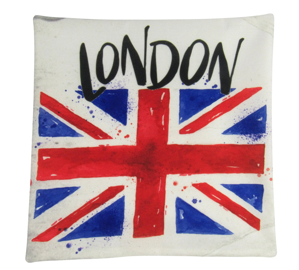 British Flag | London England | Pillow Cover | Throw Pillow | Home Decor | London Bridge | Gifts for Travelers | Unique Friend Gift UniikPillows