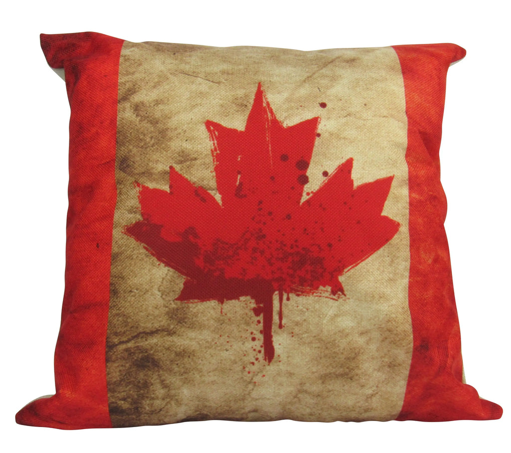 Canada Flag | Ontario Canada | Pillow Cover | Wander Lust | Throw Pillow | Home Decor | Decor Rustic | Unique Friend Gift | Gift idea UniikPillows