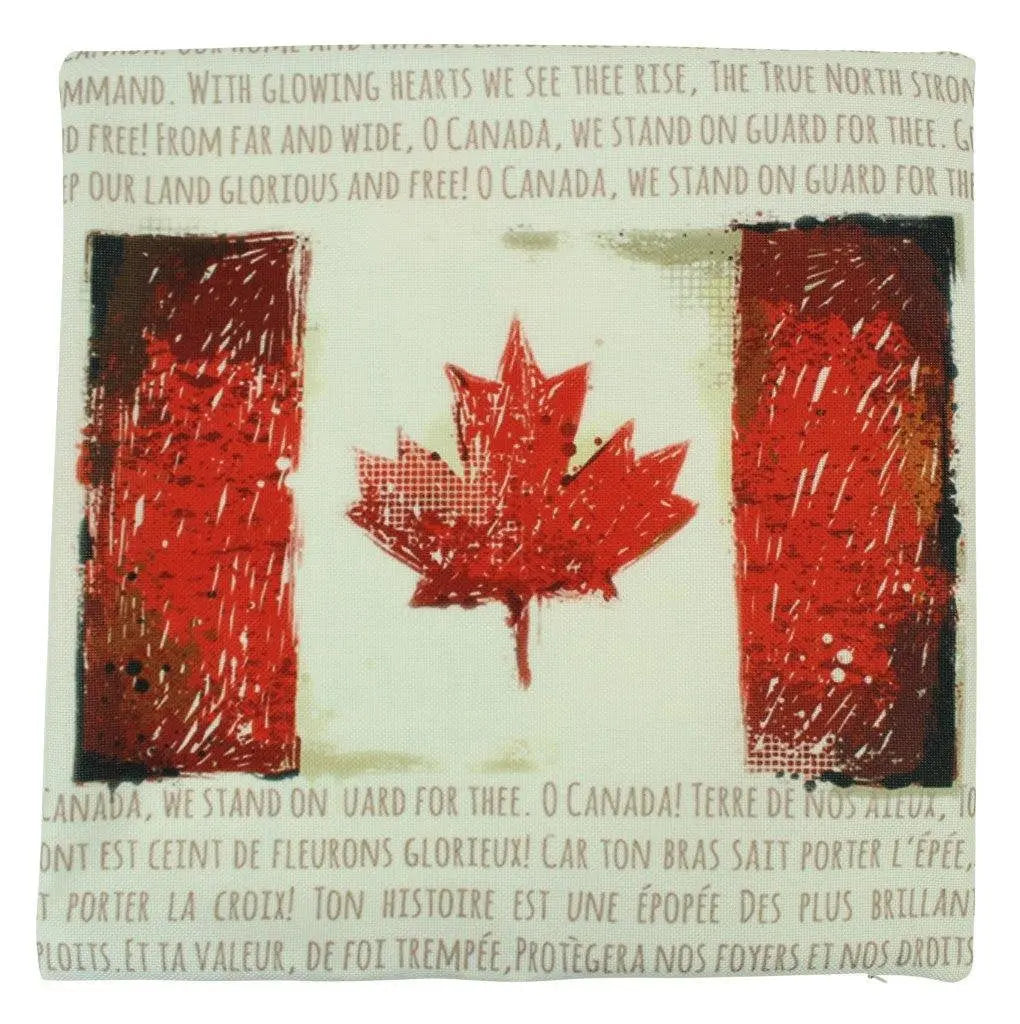 Canada Gifts | Canadian Flag | Pillow Cover | Canada | Throw Pillow | Home Decor | Ontario Canada | Bedroom Decor | Room Decor | Gift Idea UniikPillows