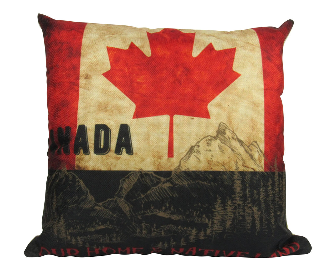 Canadian Flag | Pillow Cover | Canada | Throw Pillow | Home Decor | Canada Gifts | Ontario Canada | Bedroom Decor | Room Decor | Gift Idea UniikPillows