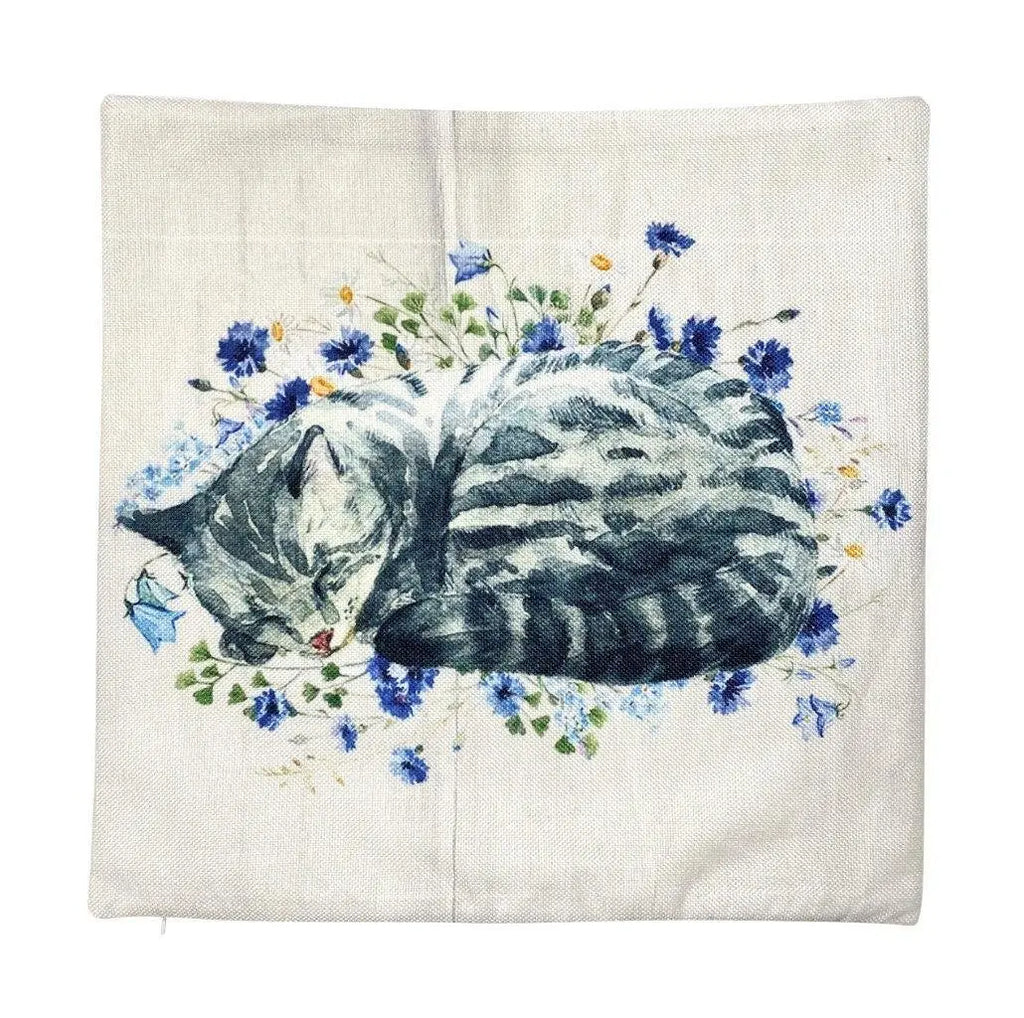 Cat |  Watercolour | Cat Pillow | Cute Cat | Cat Gifts | Cat Decor | Cat Photo | Gifts for Cat Lovers | Accent pillow | Throw Pillow Covers UniikPillows