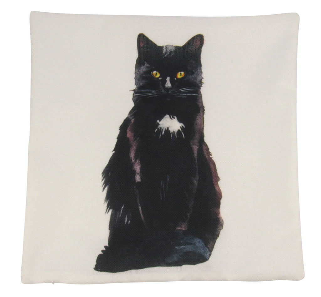 Cat | Black Cat | Cat Pillow | Cute Cat | Cat Gifts | Cat Decor | Cat Photo | Gifts for Cat Lovers | Accent pillow | Throw Pillow Covers UniikPillows