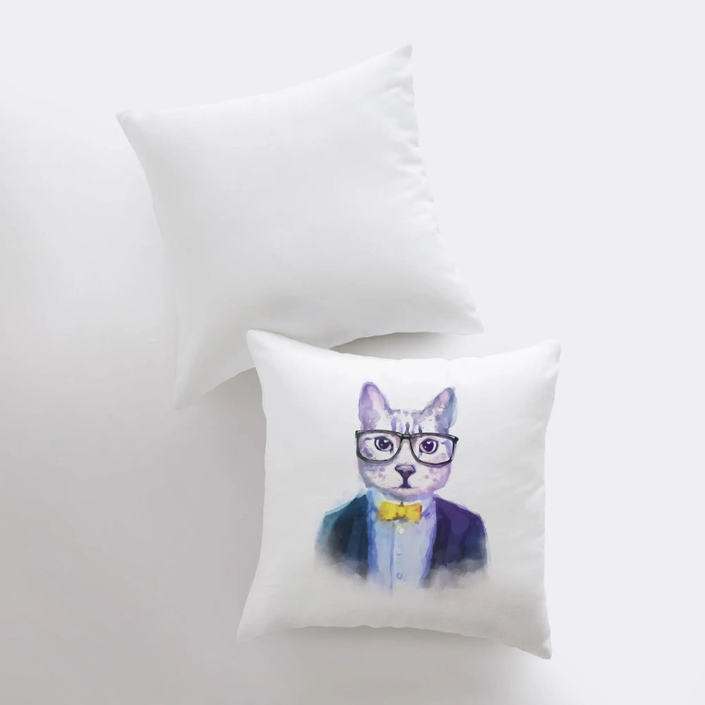 Cats | Hipster | Pillow Cover | Throw Pillow | Cat Gift | Home Decor | Cute Throw Pillows | Best Throw Pillows | Unique Decorative Pillows UniikPillows