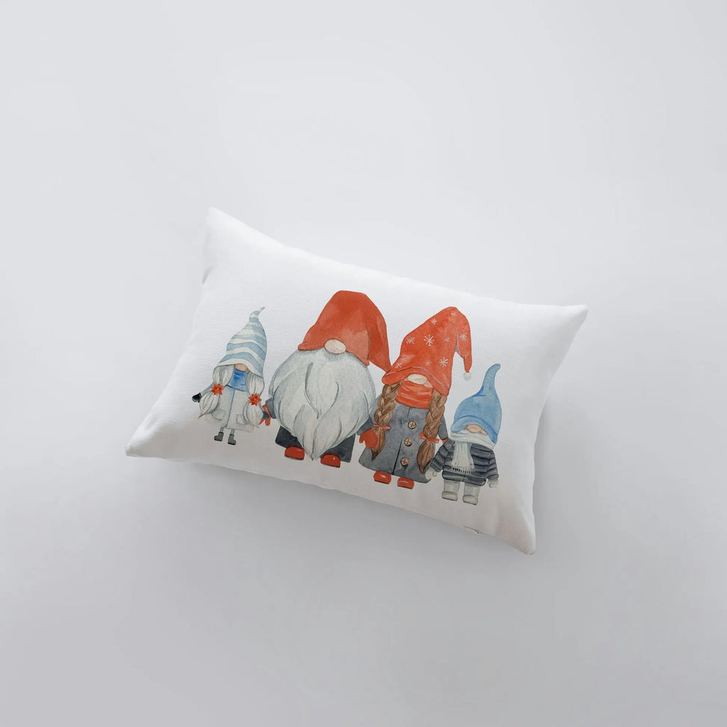 Christmas Gnome Red | 18x12 | Christmas Throw Pillow | Merry Christmas | Throw Pillow | Home Décor | Christmas Décor | Christmas Gift UniikPillows