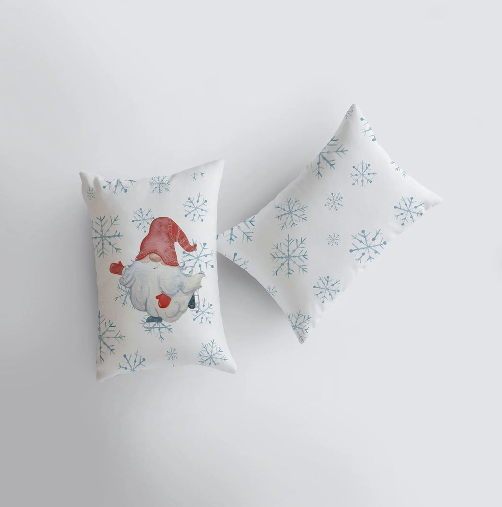 Christmas Gnome Red Had | 12x18 | Christmas Throw Pillow | Merry Christmas | Throw Pillow | Home Décor | Christmas Décor | Christmas Gift UniikPillows
