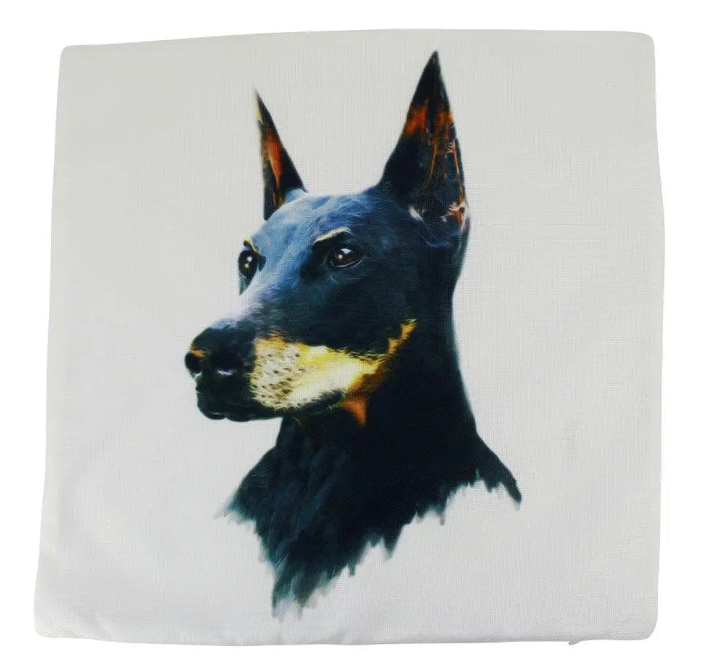 Dobermann | Doberman Pinscher | Doberman Gifts | Doberman Photo | Throw Pillow | Decorative Dog Pillows | Animal Print Decorative Pillows UniikPillows