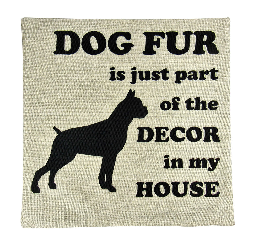 Dog Fur | Pillow Cover | Dogs | Home Decor | Dog Mom | Boxer Dog | Dog Lover | Boxer | Room Decor | Gift for her | Bedroom Decor | Pillow UniikPillows