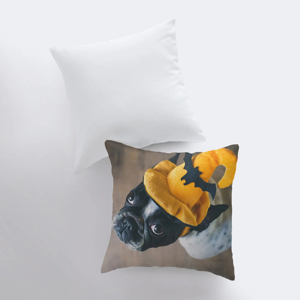 French Bull Dog | Throw Pillows | Bull Dog Pillow | Bulldog Pillow Case | Halloween Pillow | Bulldog | Decorative Pillow Covers | Gift UniikPillows