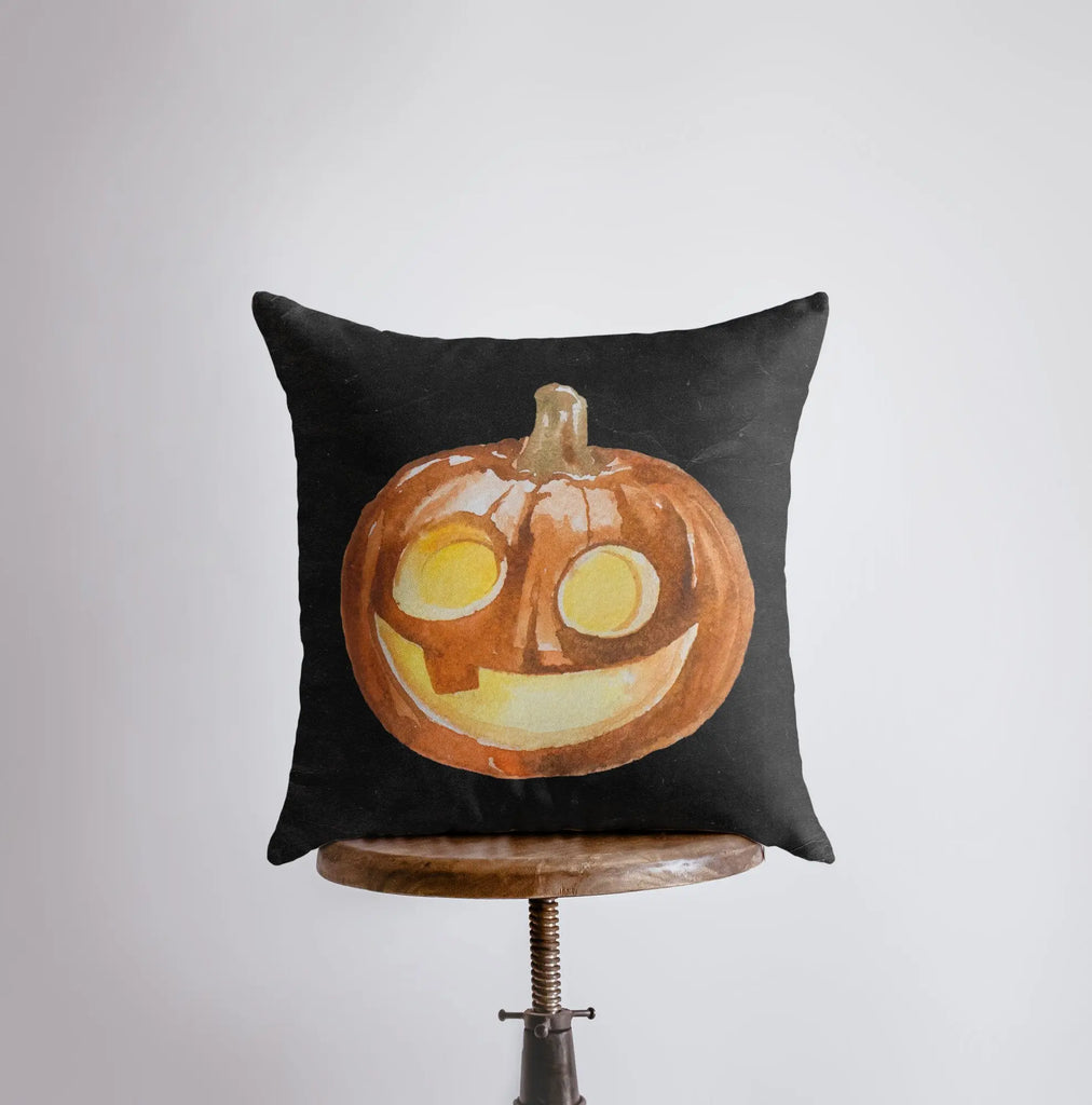 Jack O Lantern Pillow Cover | Fall Décor | Halloween Pillows | Halloween Décor | Fall Throw Pillows | Cute Throw Pillows UniikPillows