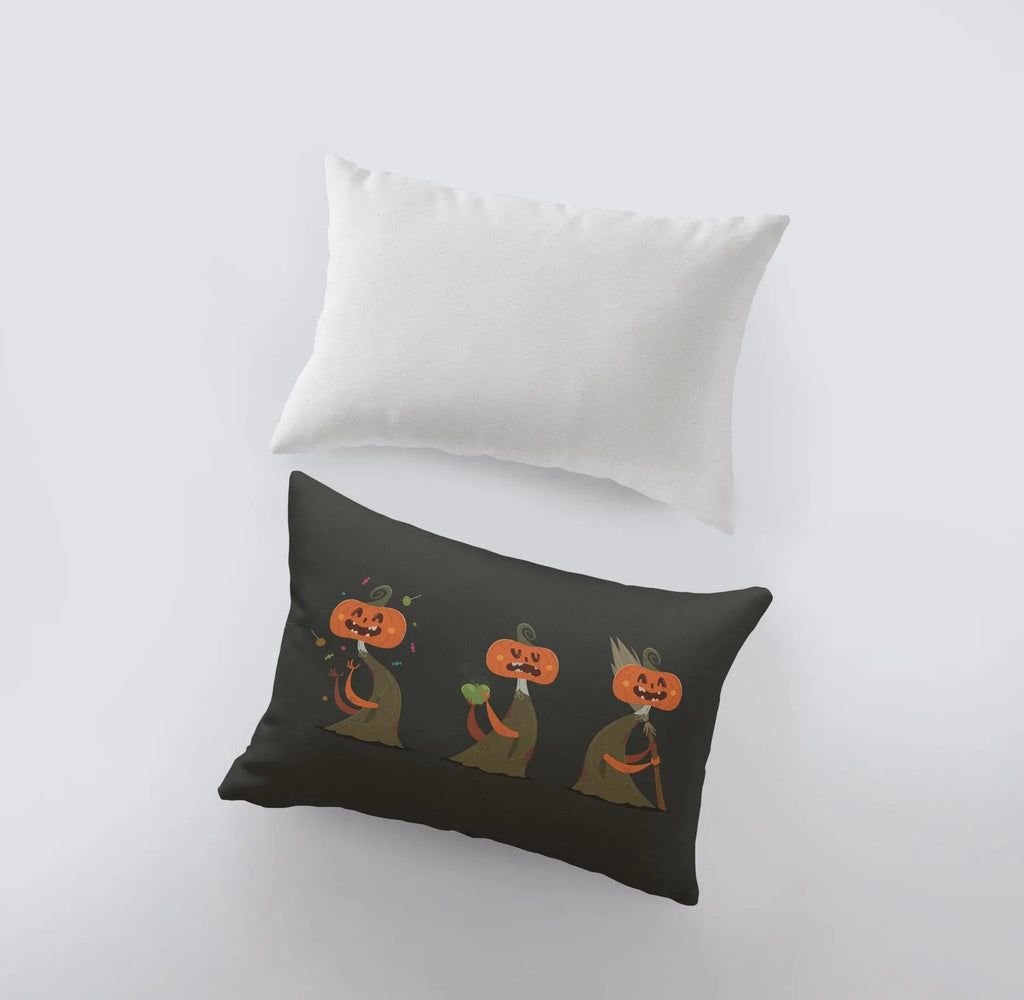 Jack O Lanterns Walking Pillow Cover | 18x12 | Modern Farmhouse | Primitive Decor | Home Decor | Lumbar Pillow | Sofa Pillows | Gift For Her UniikPillows