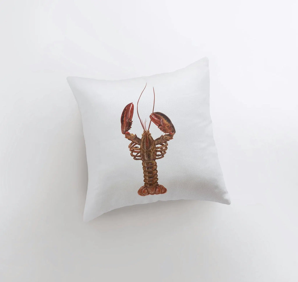 Lobster | Throw Pillow | Home Decor | Modern Decor | Nautical | Ocean | Gift for Her | Accent Pillow Cover | Beach | Sea UniikPillows