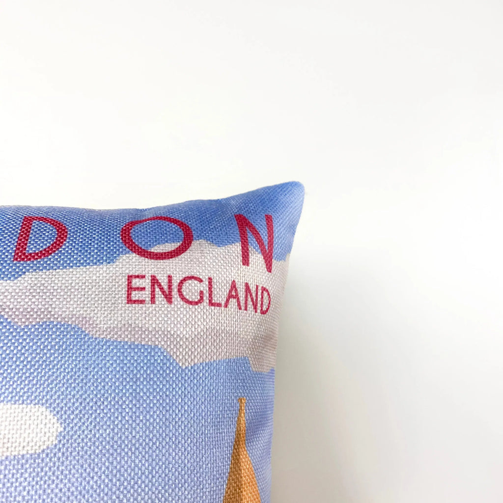 London Art | Adventure Time | 12x18 | Pillow Cover | Wander lust | Throw Pillow | Travel Decor | Travel Gifts | Gift for Friend | England UniikPillows