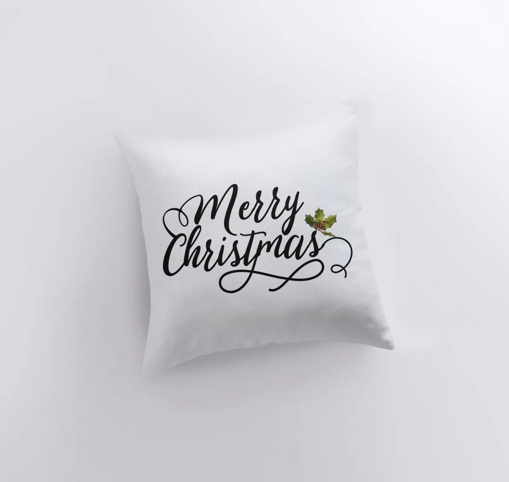 Merry Christmas | Mistletoe | Throw Pillow | Christmas Pillow | Home Decor | Christmas Pillow | Teacher Gift | New Home Gift | Grandma Gift | Mom Gift UniikPillows