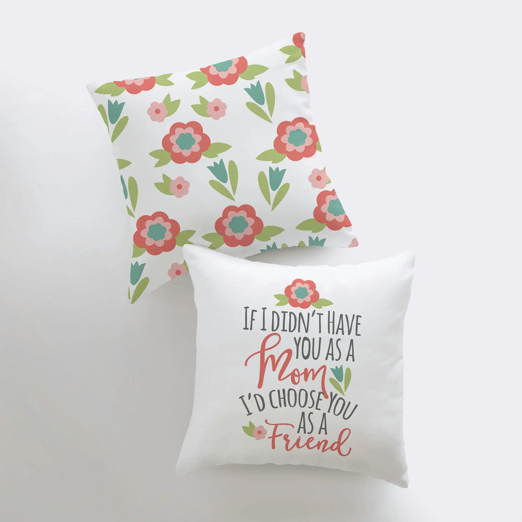 Mothers Day Gift | Pillow Cover | Home Decor | Throw Pillow | Gift for Mom | Gift for Her | I Love You | Mom Gift | Personalized Gift UniikPillows