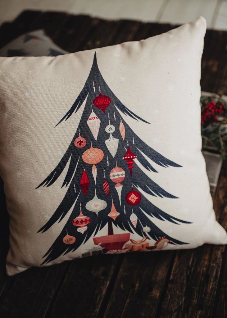 Nordic Christmas Tree Throw Pillow Cover | Christmas tree | Christmas Gifts | Room Decor | Mom Gift | Aaesthetic Room Decor | Room Decor UniikPillows