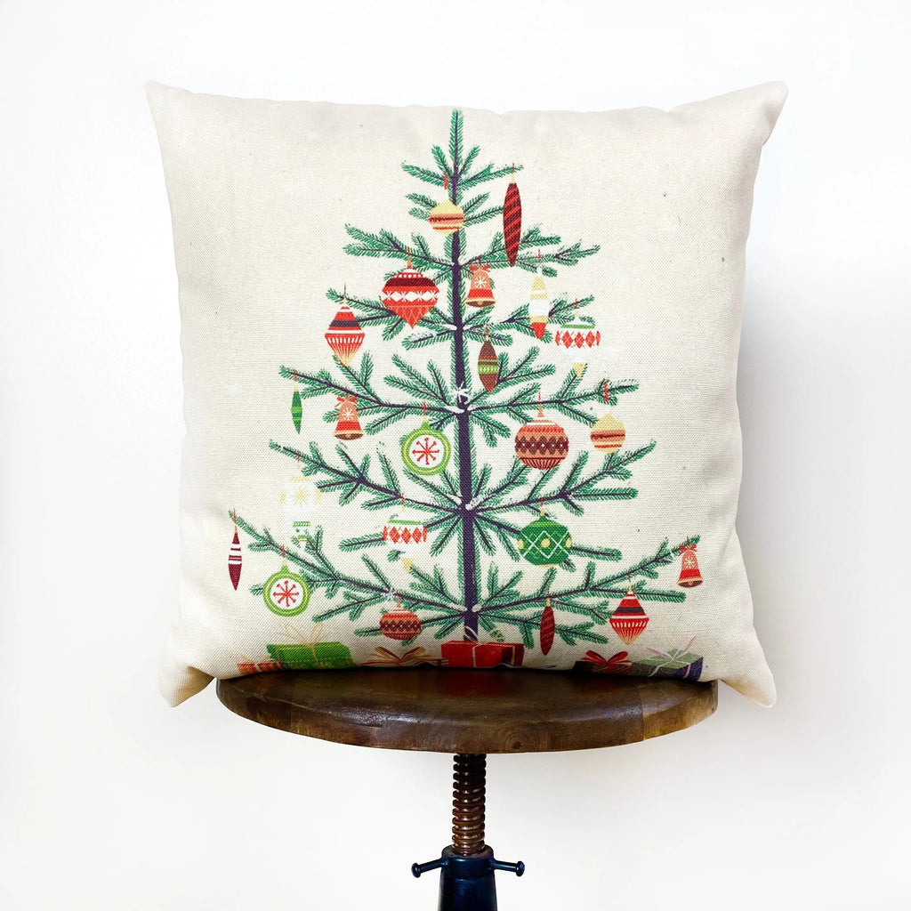Nordic Pine Christmas Tree | Throw Pillow | Thank you Gift | Teacher Gift | New Home Gift | Grandma Gift | Mom Gift | Rustic Farmhouse Decor UniikPillows
