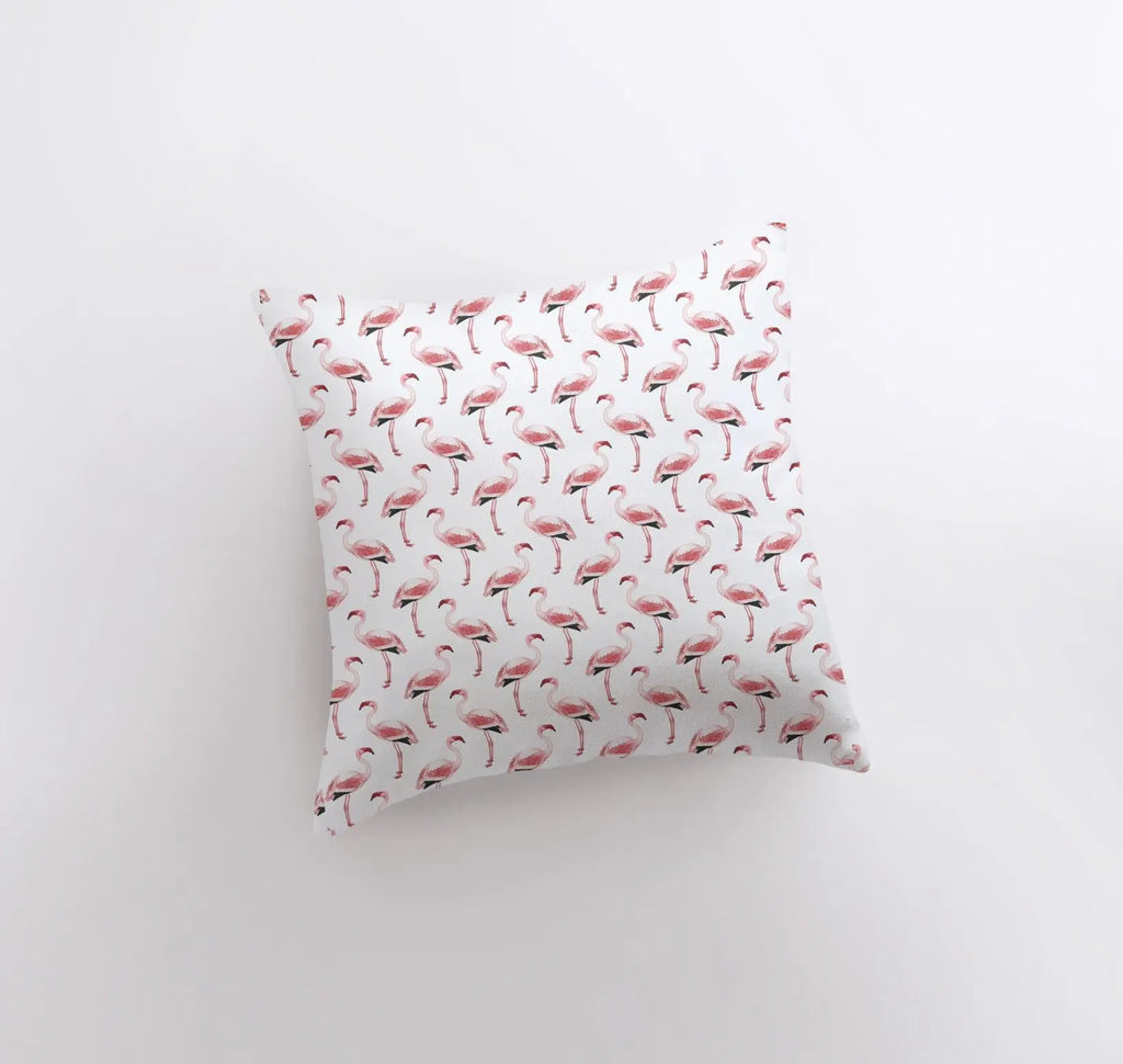 Pink Flamingos | Pillow Cover | Throw Pillow | Home Decor | Pillow | Bedroom Decor | Beach Decor | Throw Pillow Covers | Room Decor | Gift UniikPillows