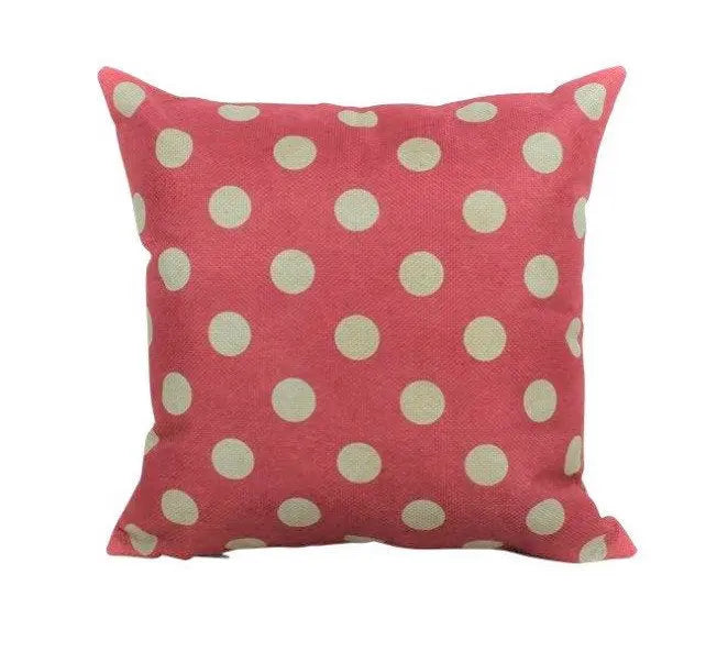 Pink and white Polka Dots |   Pillow Cover | Solid Accent Pillows | Polka Dot Pillow | High End Throw Pillows | Pink Throw Pillows | Color UniikPillows
