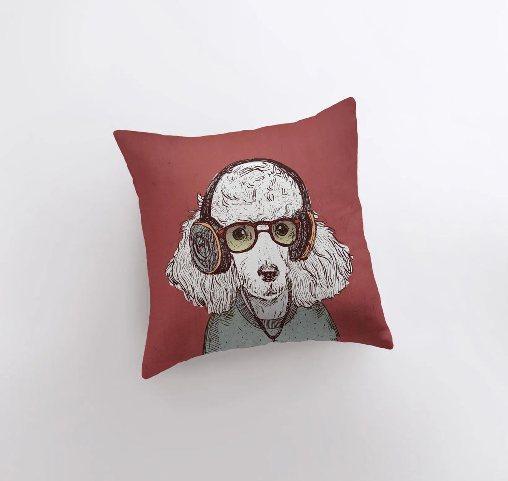 Poodle | Pillow Cover | Throw Pillow | Home Decor | Accent Pillows For Bed | Best Place to Buy Throw Pillows | Cool Throw Pillows  | Gift UniikPillows